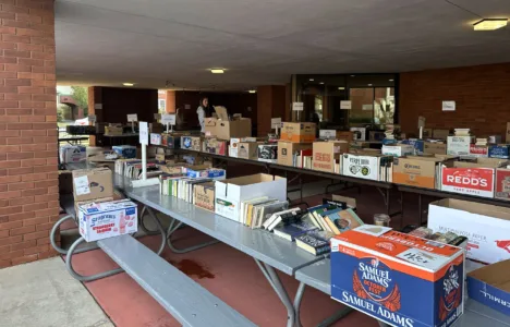 Books abound: Ross Library gears up for its Fall Book Sale Sept. 17 through 19; preview night set for Sept. 16